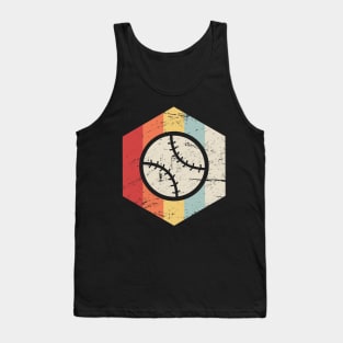 Vintage Retro Baseball Tank Top